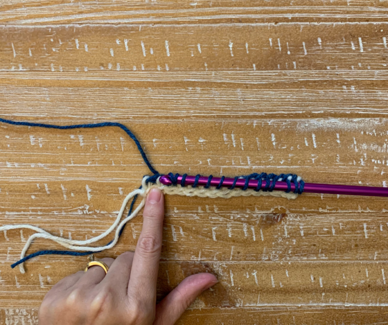 How to Crochet the Tunisian Full Stitch - I Can Crochet That