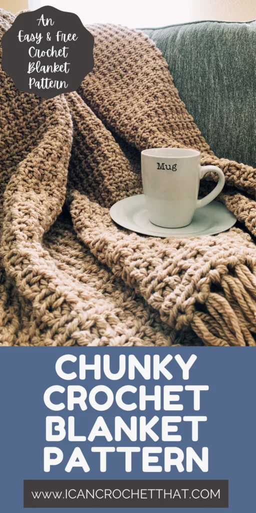 chunky crochet blanket pattern