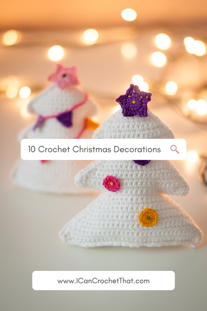 crochet Christmas decor