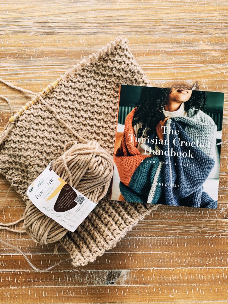 Tunisian crochet book