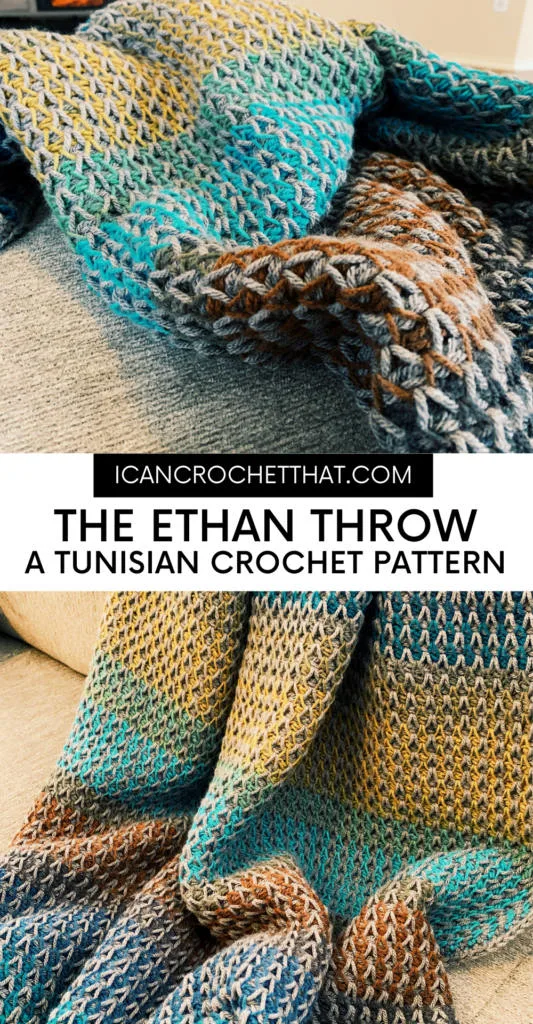 Tunisian Crochet Throw Pattern Tunisian Crochet Blanket Pattern Tunisian  Crochet Pattern Crochet Blanket Pattern the Ethan Throw -  Israel