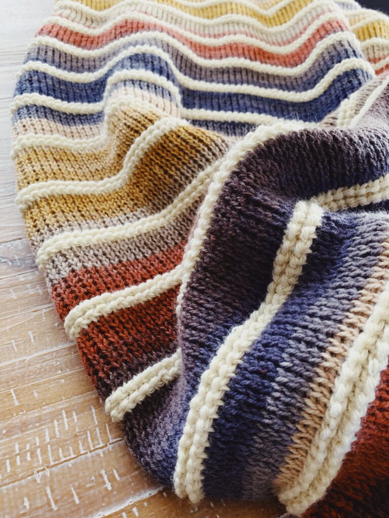 free Tunisian crochet blanket pattern