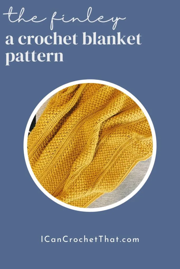finley crochet throw pattern