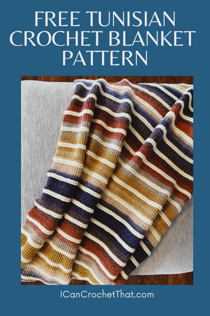 Griffin A Tunisian Crochet Blanket Pattern