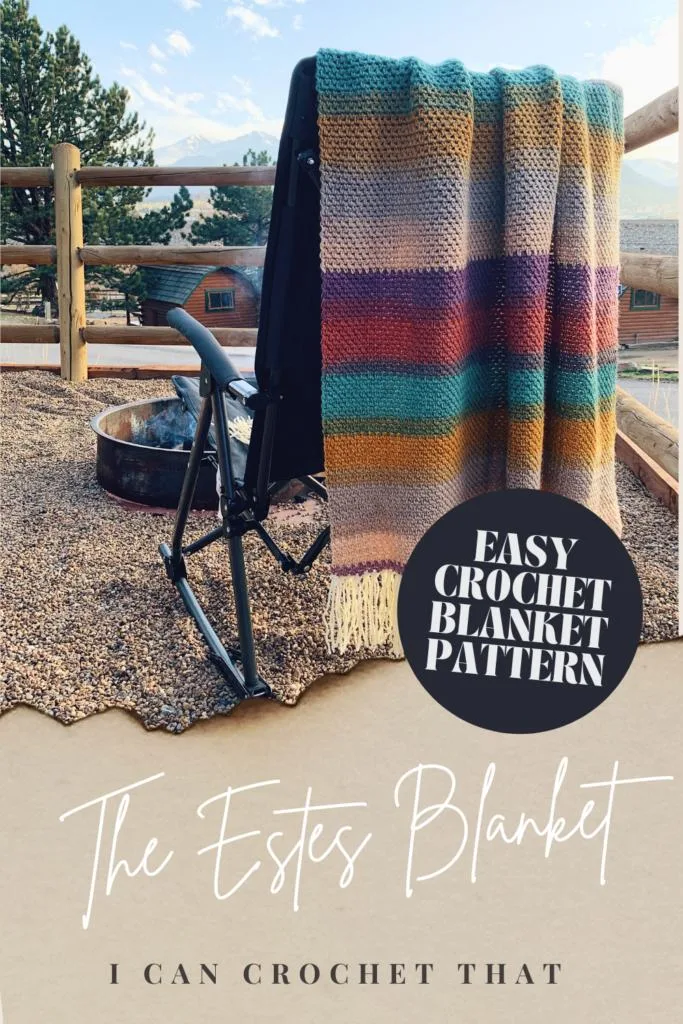 regular crochet camping blanket pattern