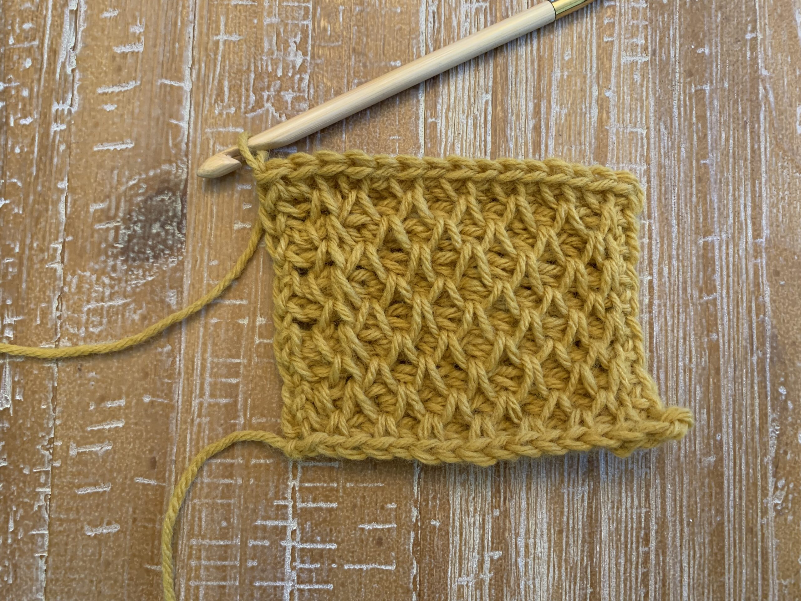 Tunisian Smock Stitch Tutorial - Video & Pictures - I Can Crochet That