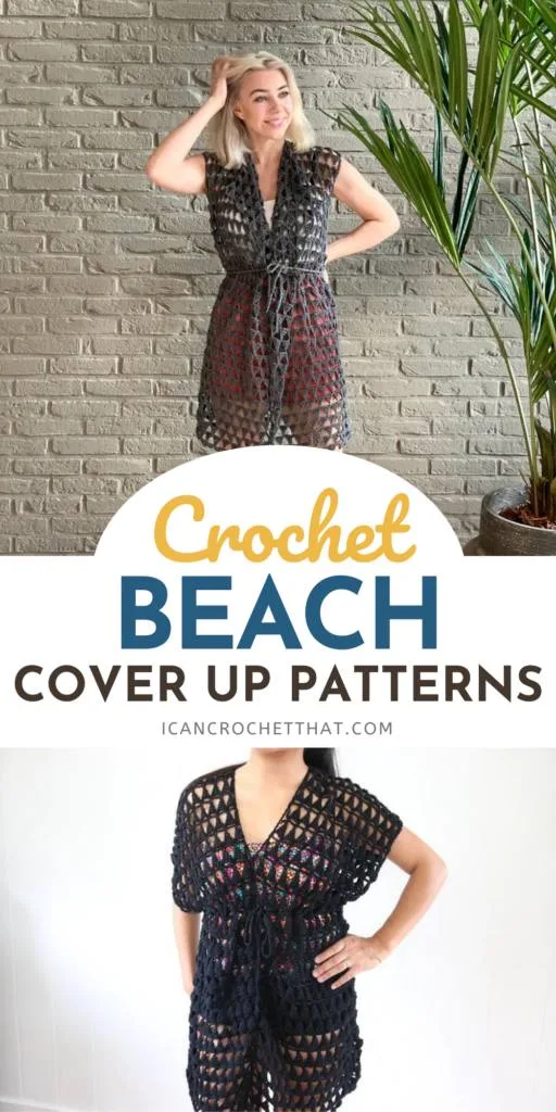 15 Crochet Beach Cover Up Patterns for Days By the Water