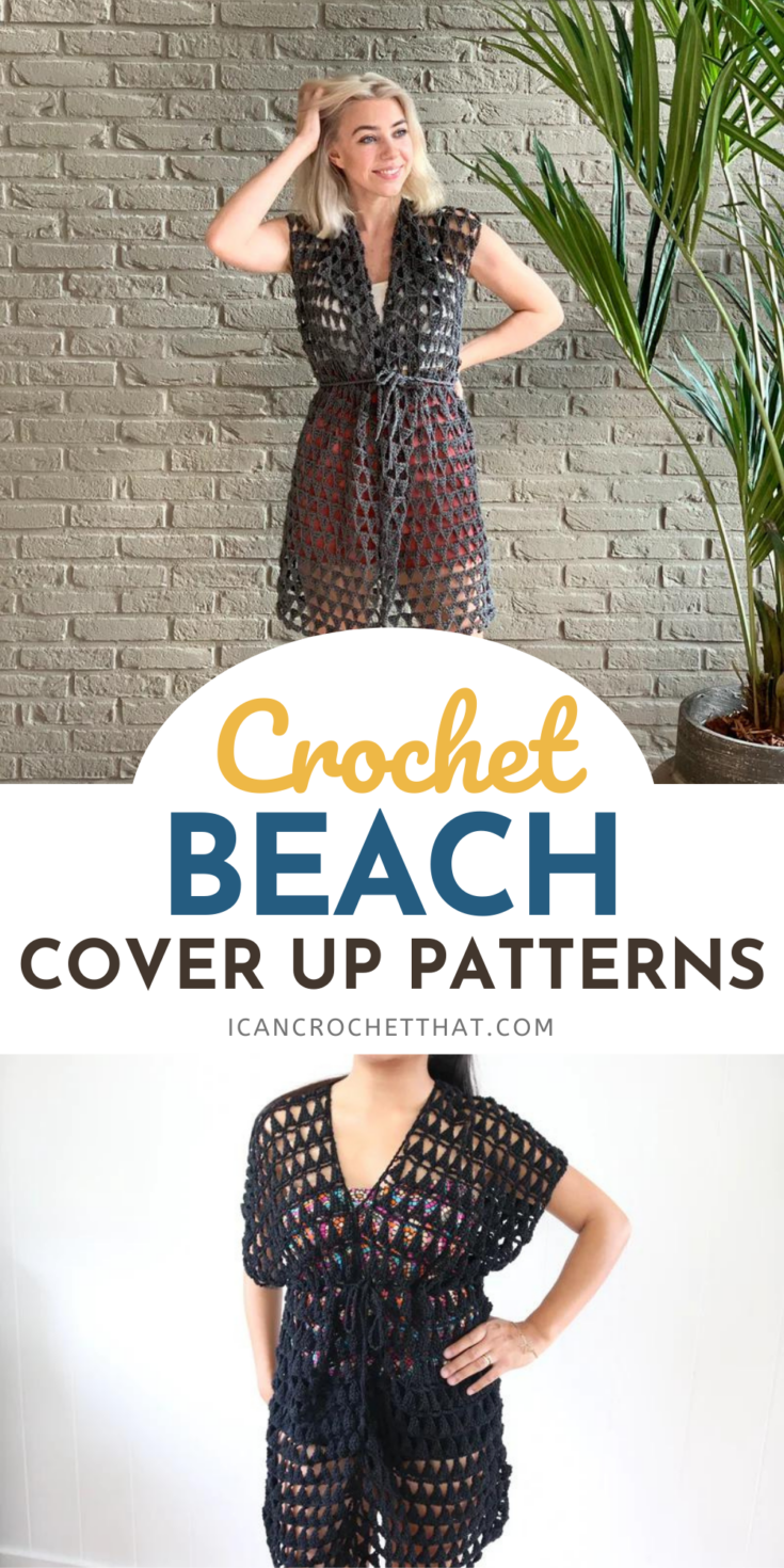15 Crochet Beach Cover Up Patterns for Days By the Water