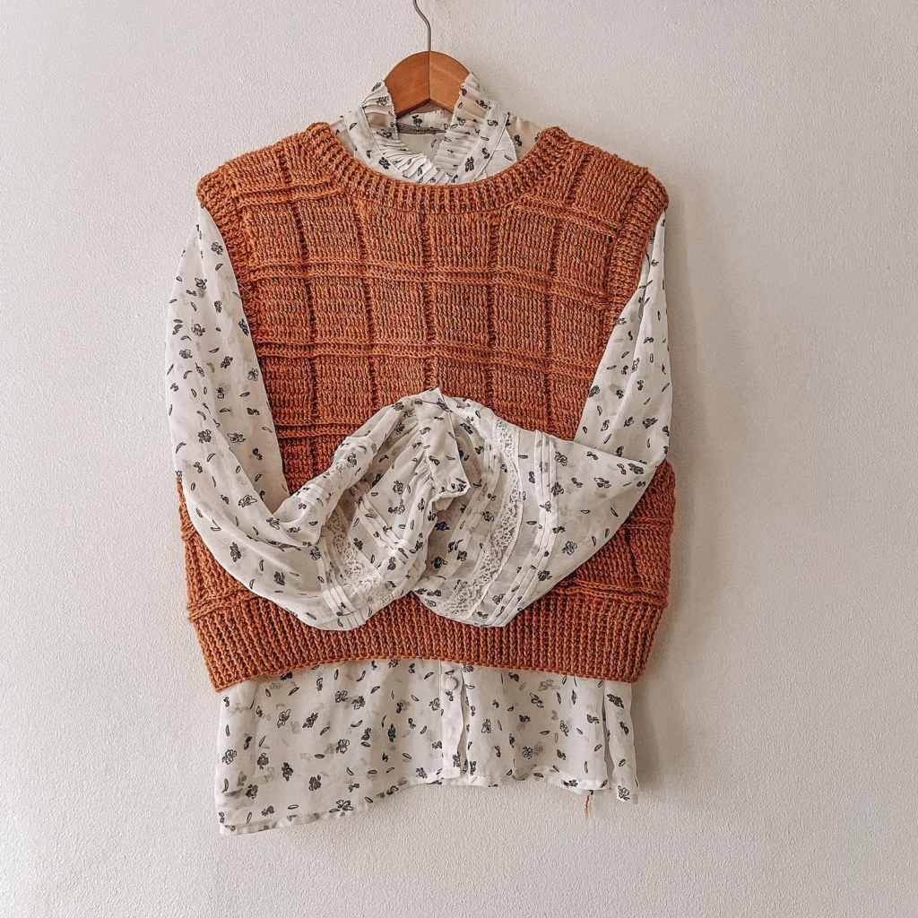 fall crochet vest pattern