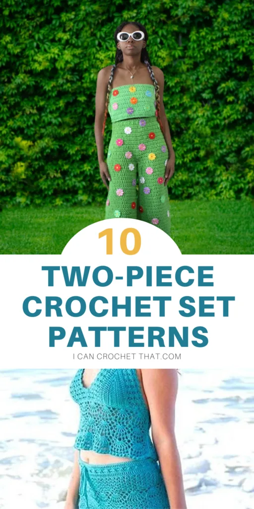two piece crochet set patterns