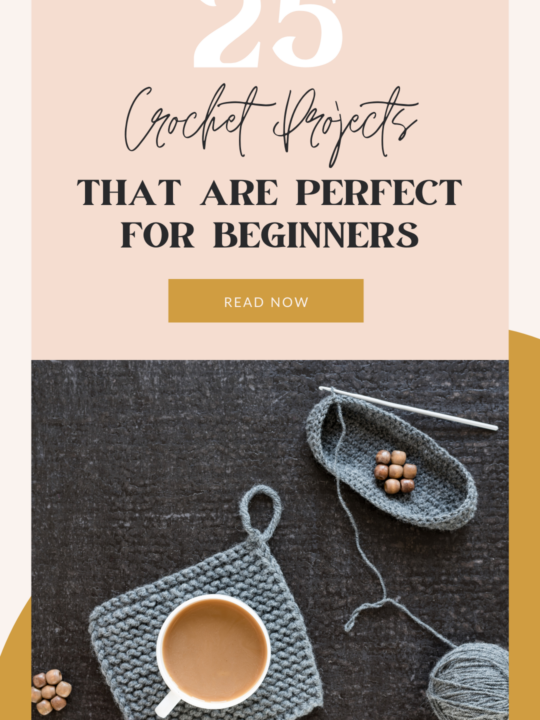 25 Beginner Crochet Projects – From Cozies to Crop Tops