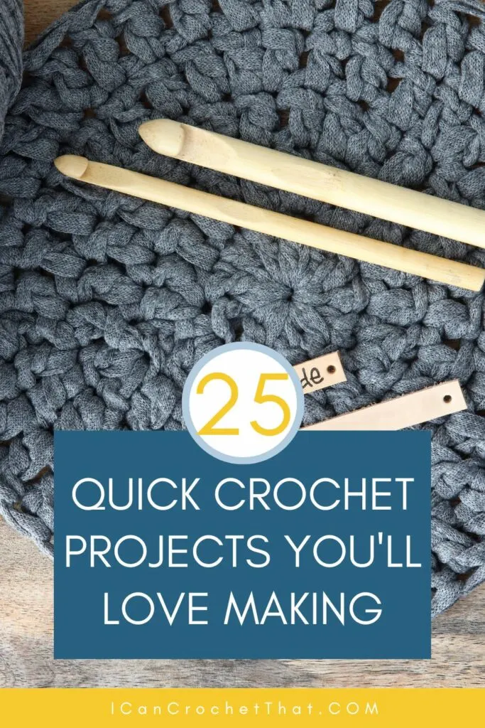 fast crochet projects