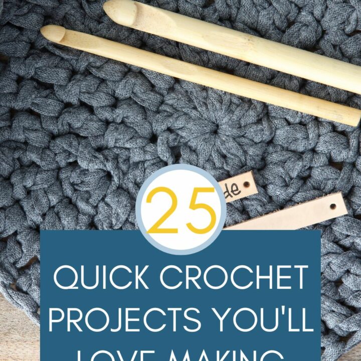 25 Quick Crochet Projects for a Rainy Day