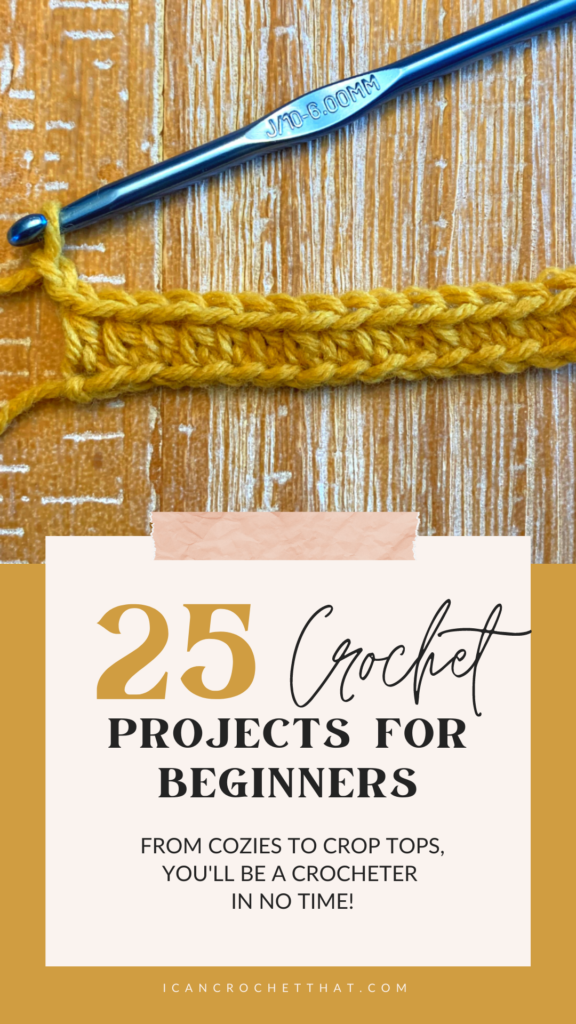 beginner crochet projects