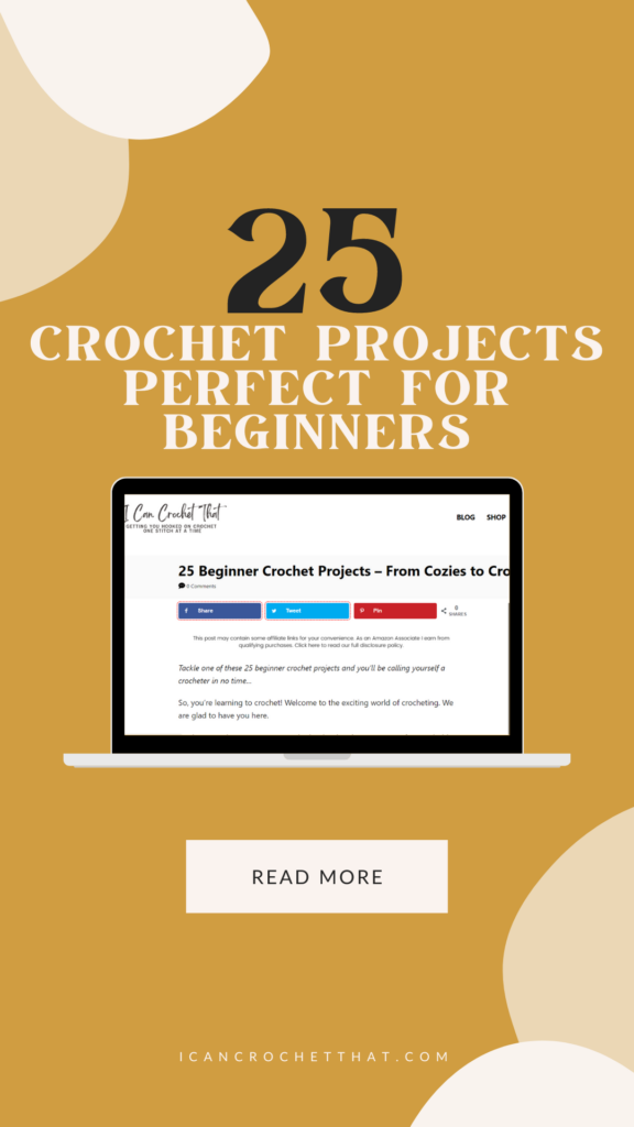 25 beginner crochet projects to try