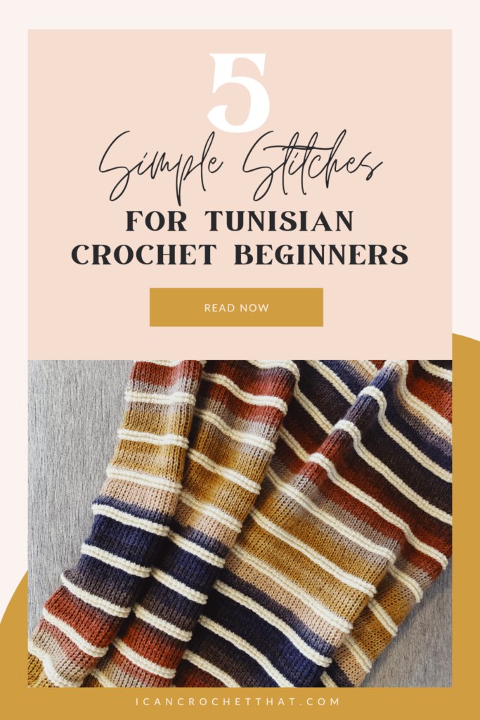 simple tunisian crochet stitches
