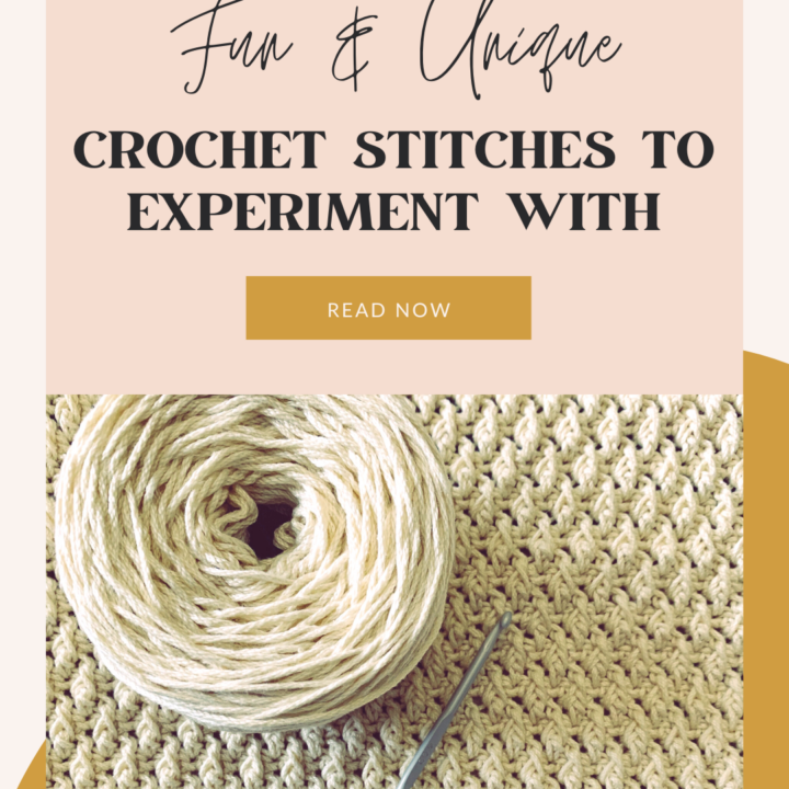 15 Fun Crochet Stitches to Experiment With