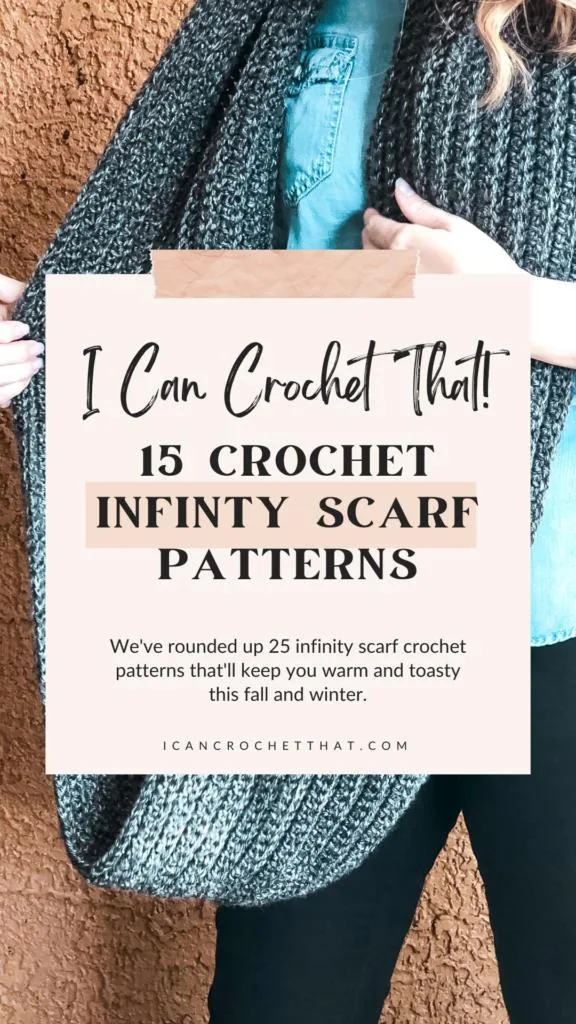 crochet infinity scarf patterns