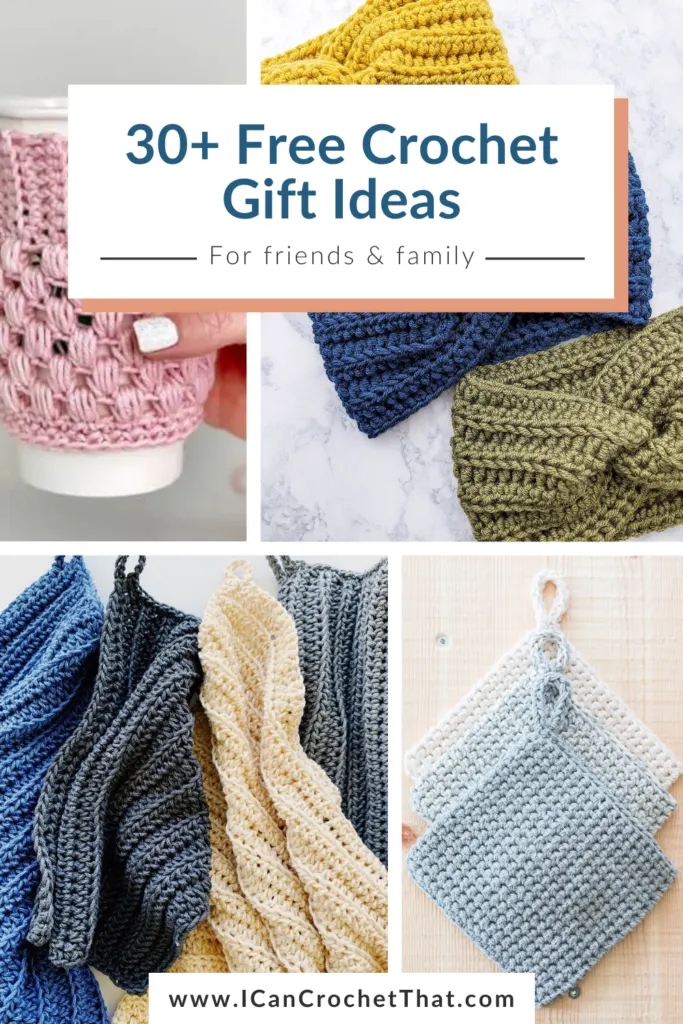 30 Free Crochet Gift Ideas Your Friends & Family Will Love