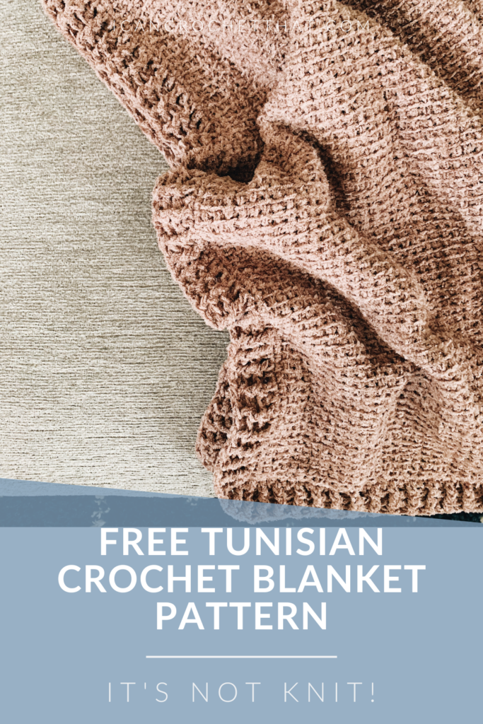 free crochet pattern using chenille yarn