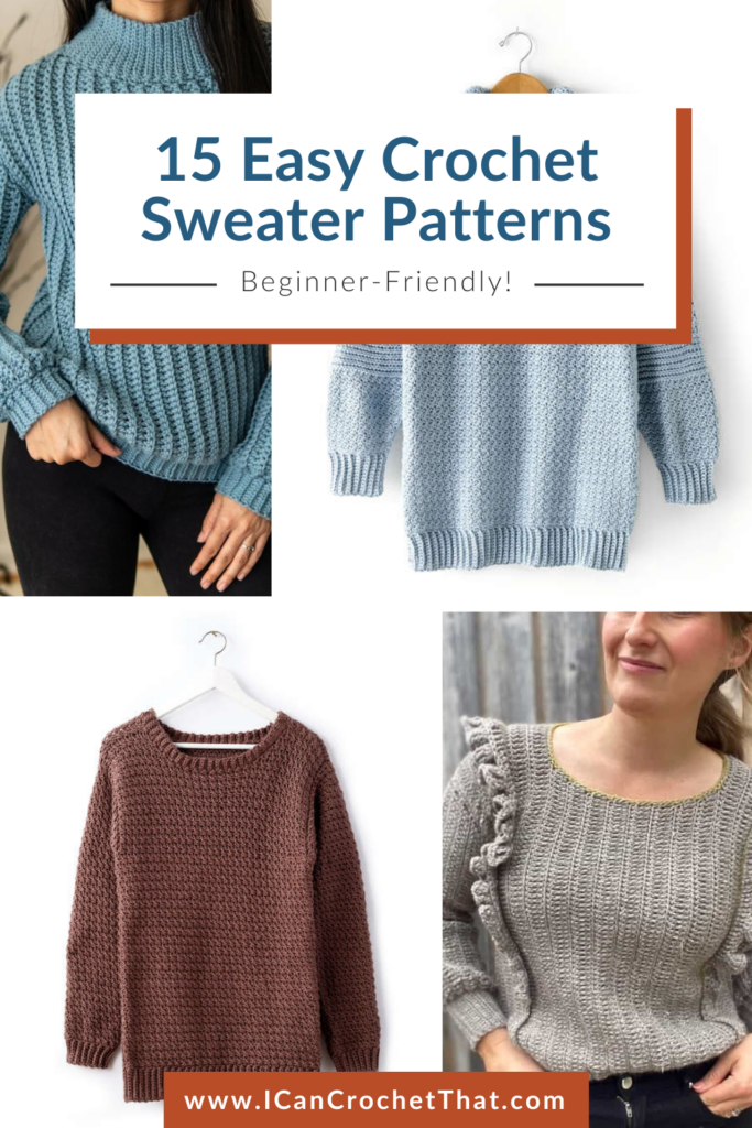 Free crochet sweater patterns for clearance ladies