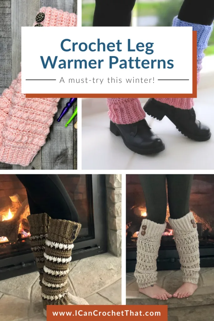 15 Crochet Leg Warmer Patterns to Try This Winter - I Can Crochet That