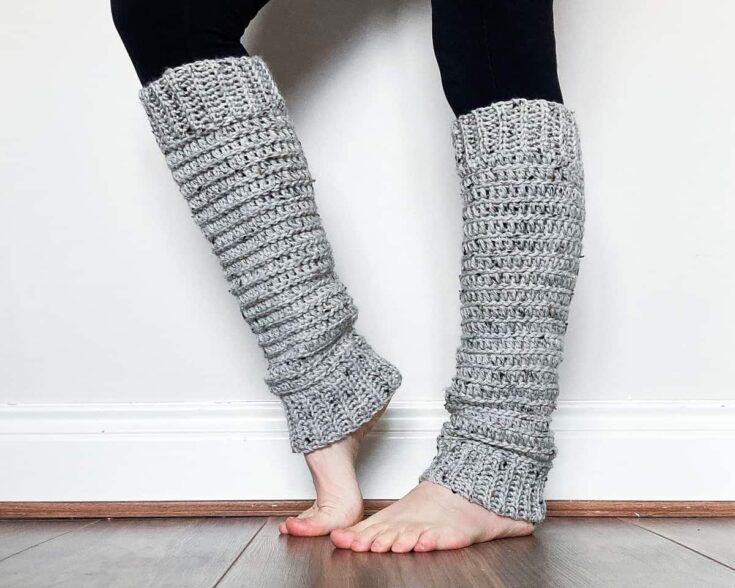 Slouchy Crochet Leg Warmers