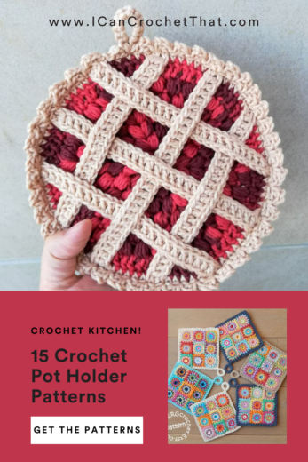 15 Crochet Pot Holder Patterns - Modern, Vintage & More!