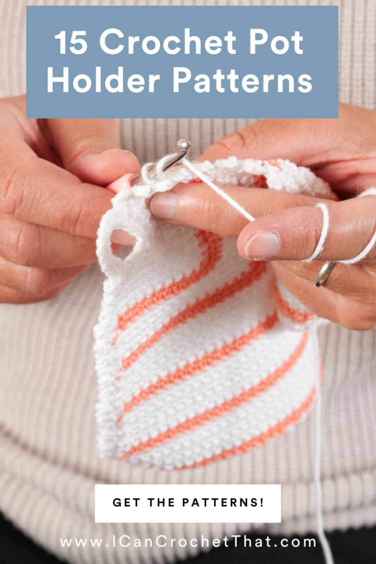 15 Crochet Pot Holder Patterns Modern Vintage More