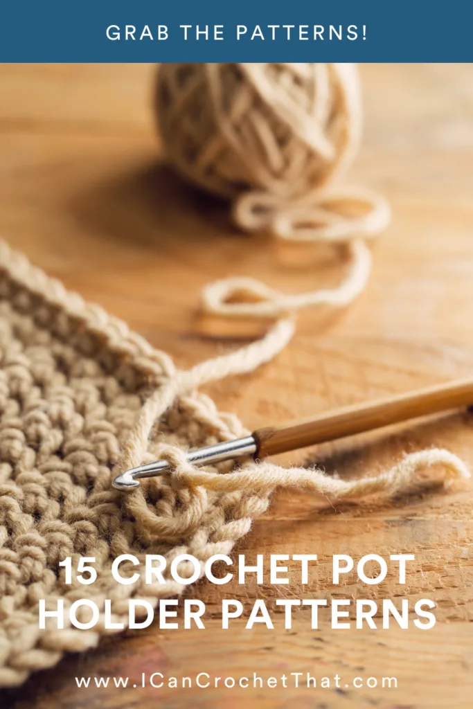 15+ Crochet Potholder Patterns for the modern kitchen