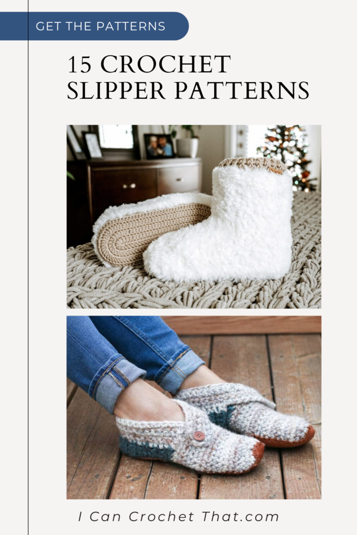 15 Crochet Slipper Patterns for One Very Relaxing Weekend