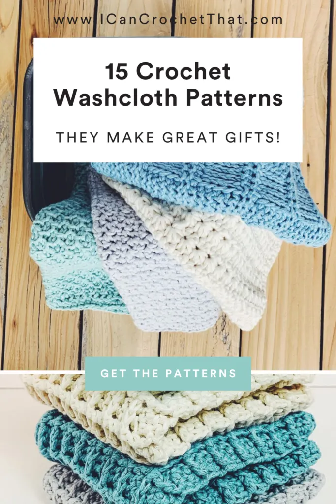 15 Crochet Washcloth Patterns - I Can Crochet That