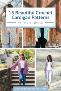 15 Beautiful Spring & Summer Crochet Cardigan Patterns