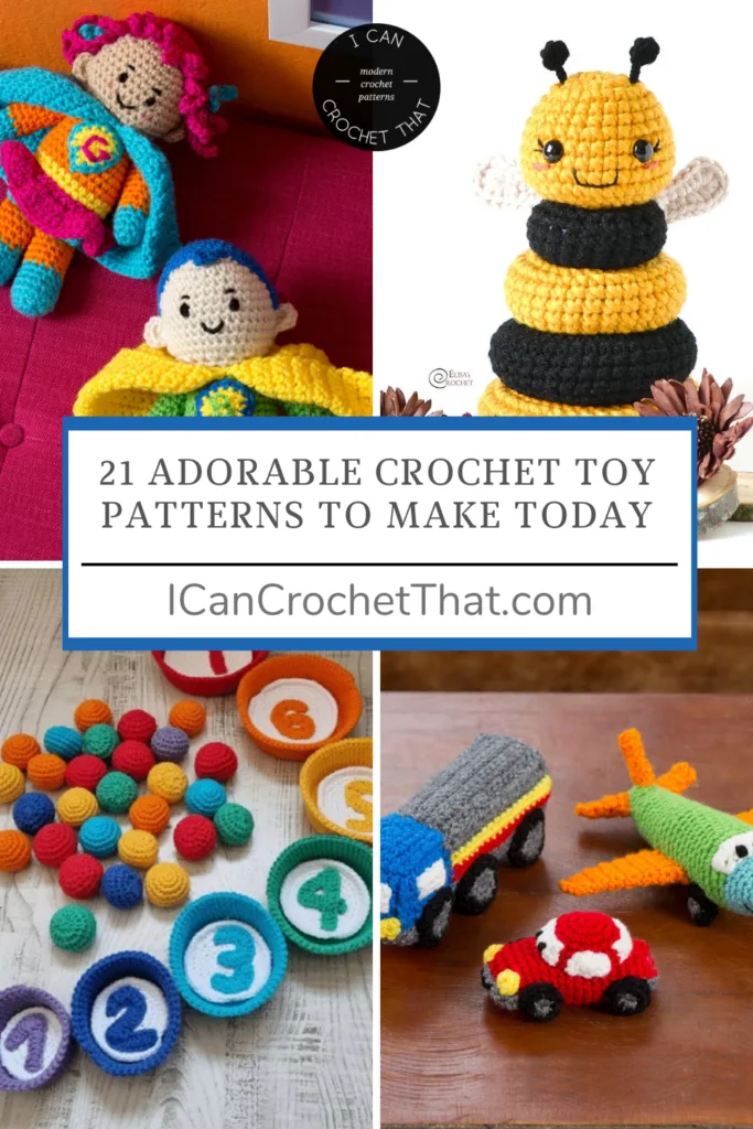 crochet toy patterns for kids and babies