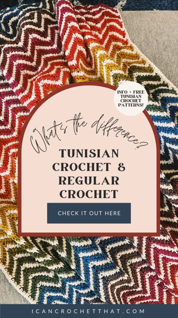 Tunisian Crochet vs. Traditional Crochet