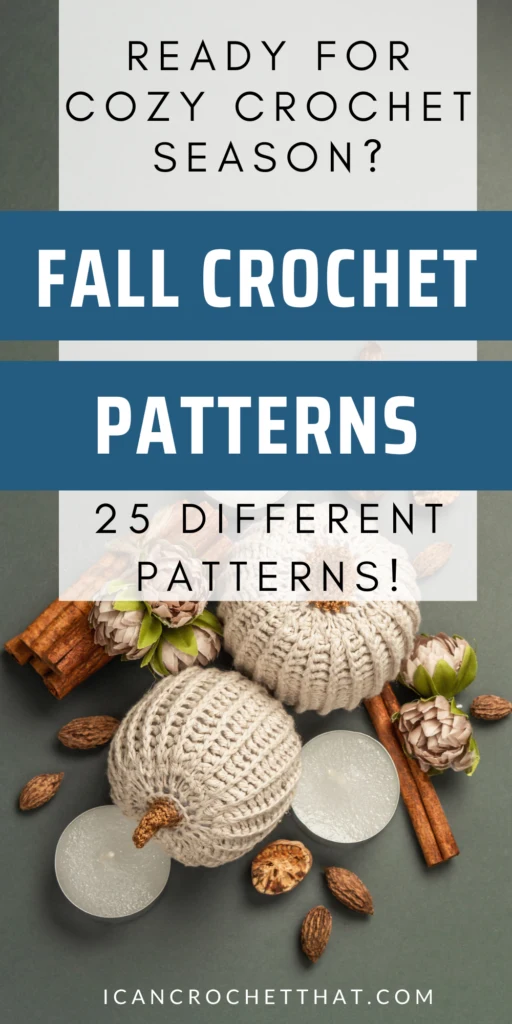 25 Fall Crochet Patterns to Start Off the Season - I Can Crochet That