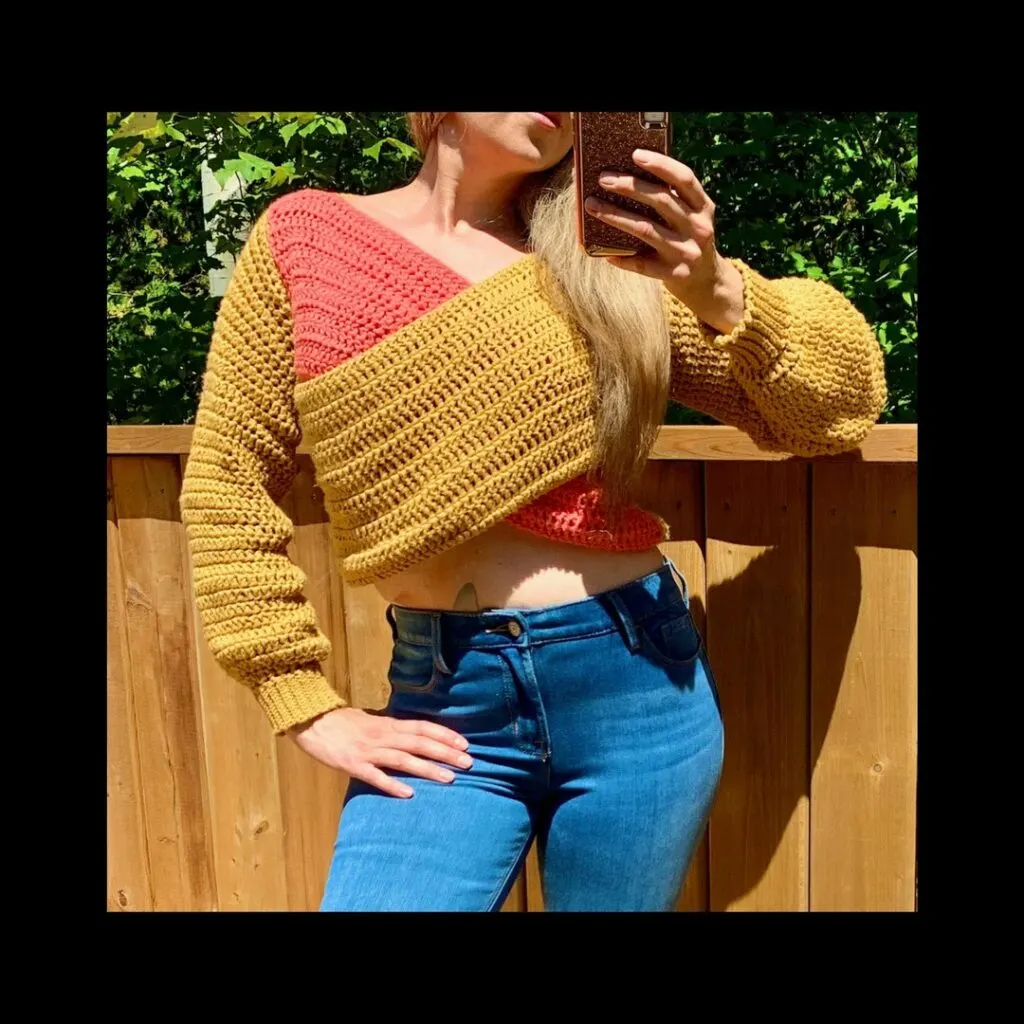 Crochet Cable Crop Top - Crochet with Carrie