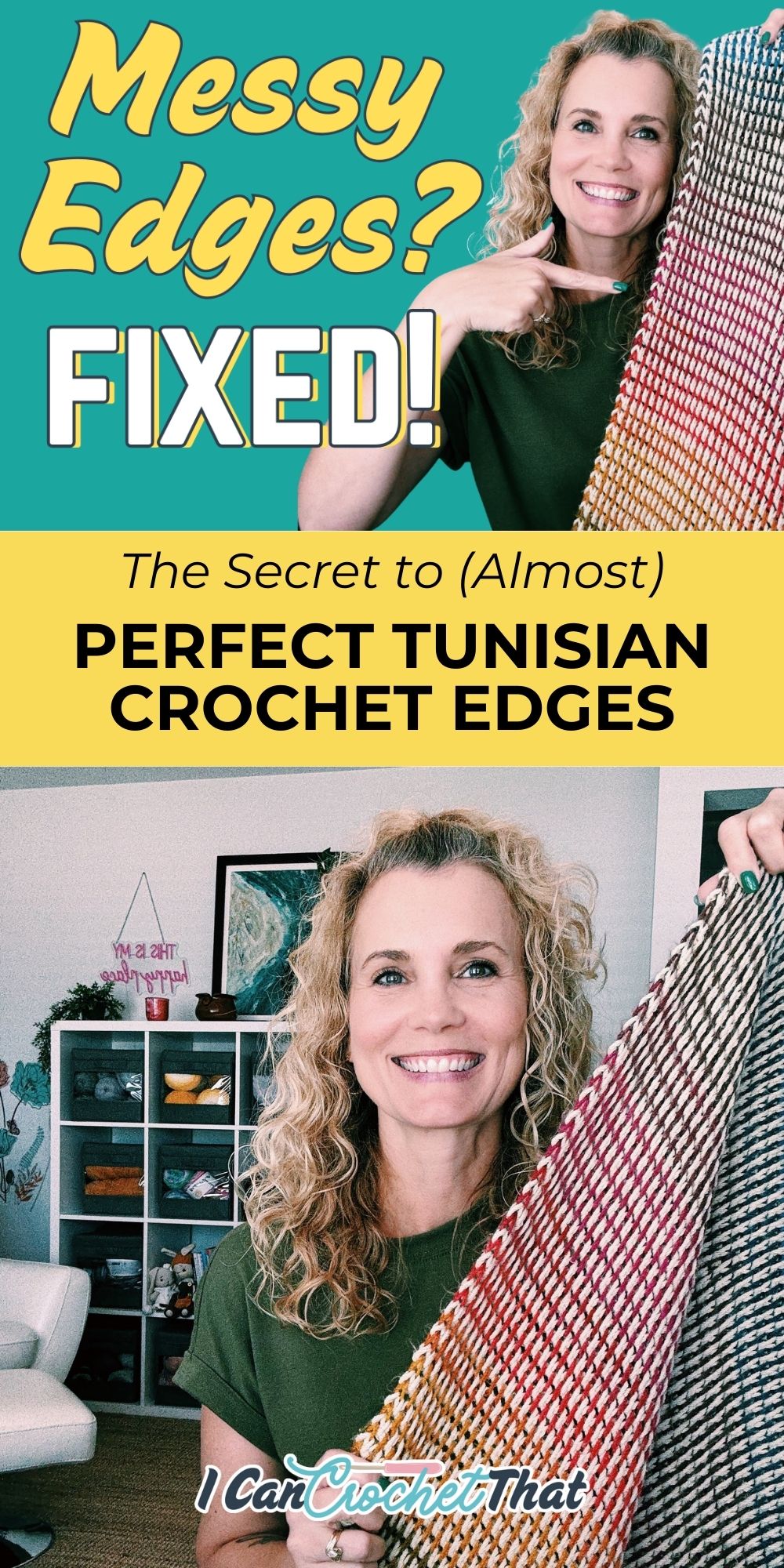 How to Fix Messy Tunisian Crochet Edges