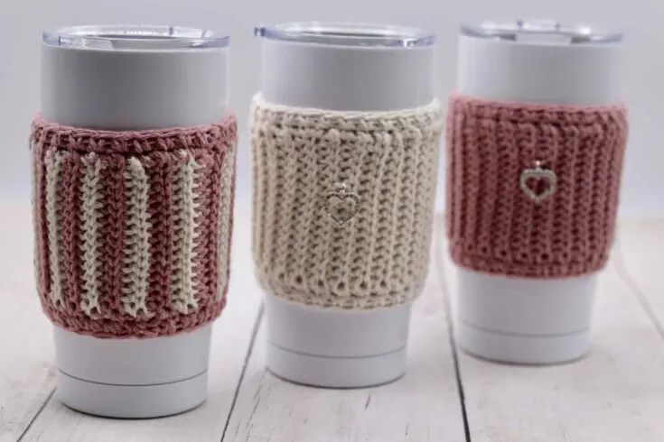 15 Must-Try Fall Crochet Cup Cozy Patterns for Warm Beverages - I