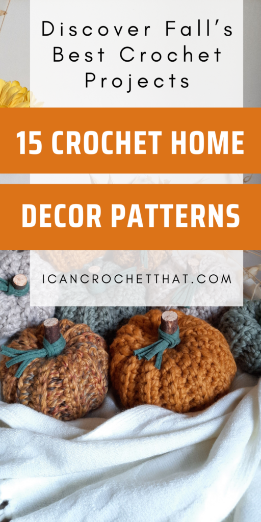 fall crochet home decor patterns