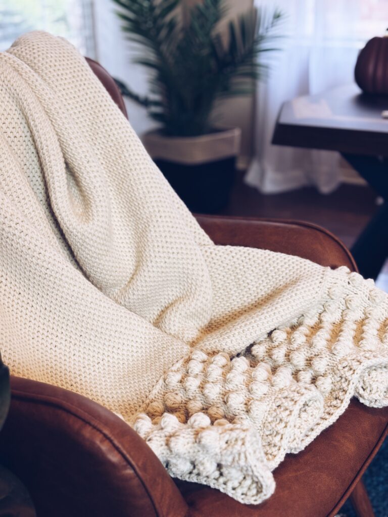 Get The Ophelia: Free Tunisian Crochet Blanket Pattern for Winter