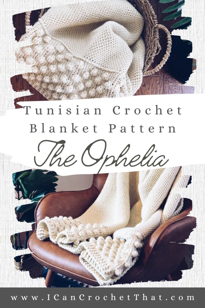 Craft The Ophelia: A Luxe Tunisian Crochet Blanket - Free Pattern Inside!