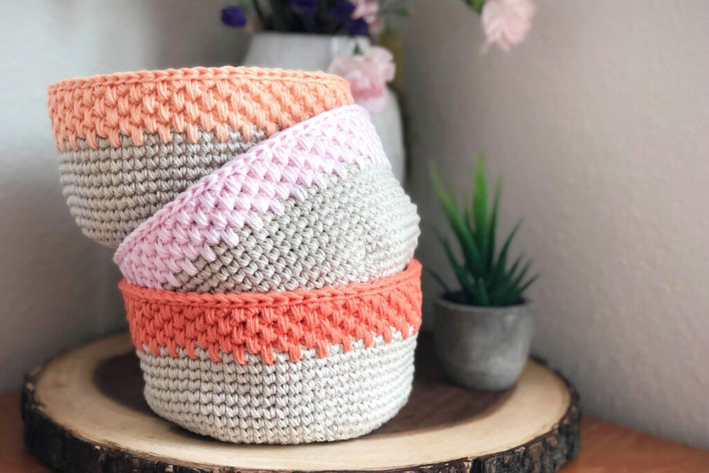 Easy One Hour Crochet Bowl Cozy Pattern (FREE for You) - You Should Craft