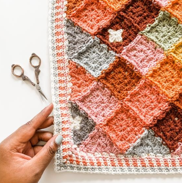 How to Crochet a Granny Square [Step-By-Step Tutorial Video + Pro Tips] -  TL Yarn Crafts