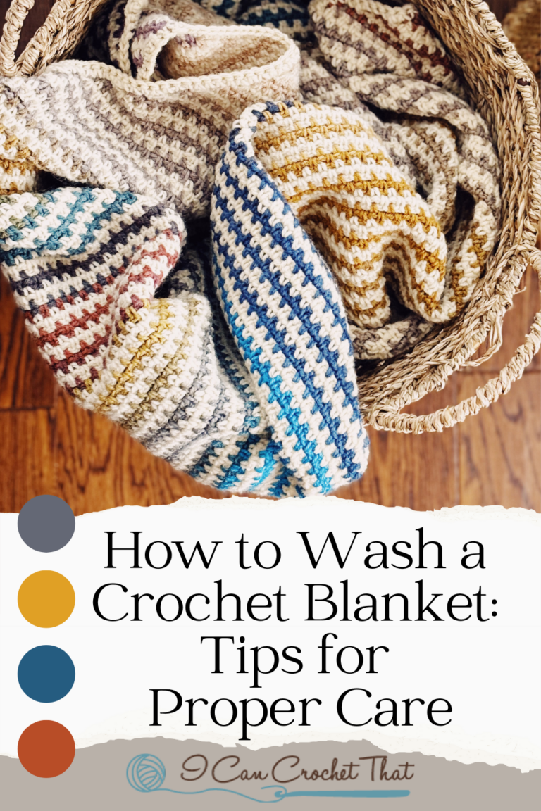 How to Wash a Crochet Blanket Tips for Proper Care I Can Crochet That