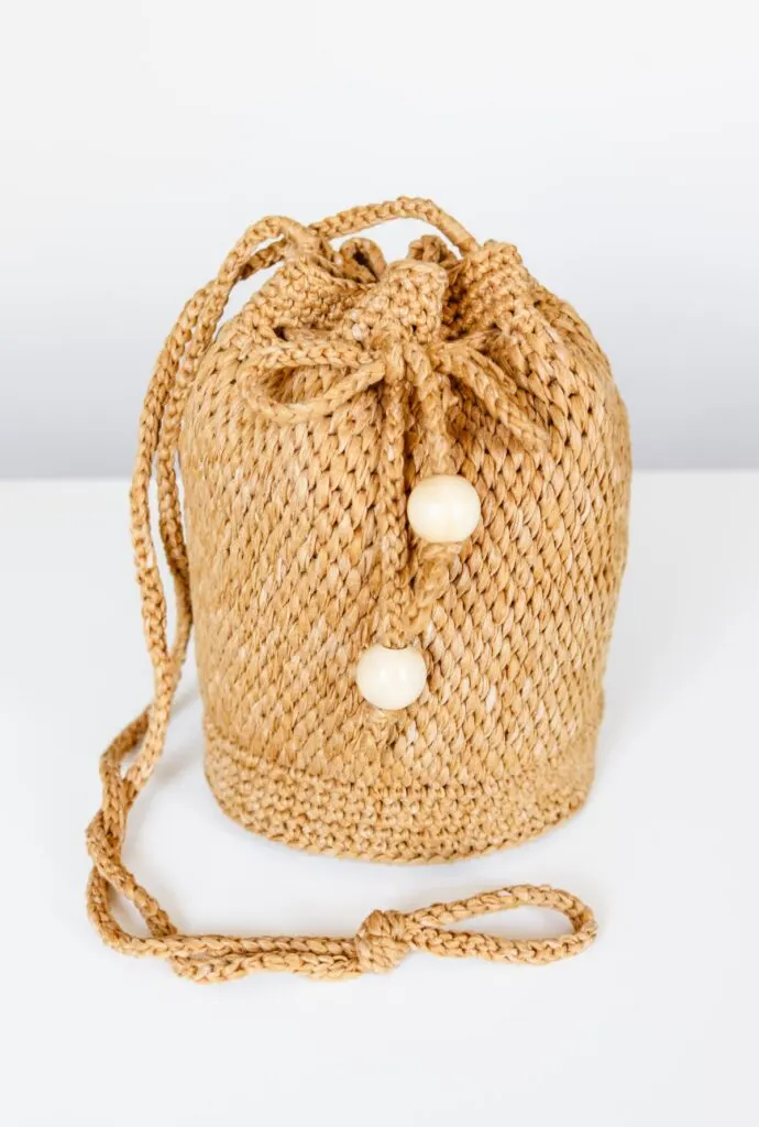 Your Next Project: 15 Creative Tunisian Crochet Bag Patterns - I Can Crochet  That