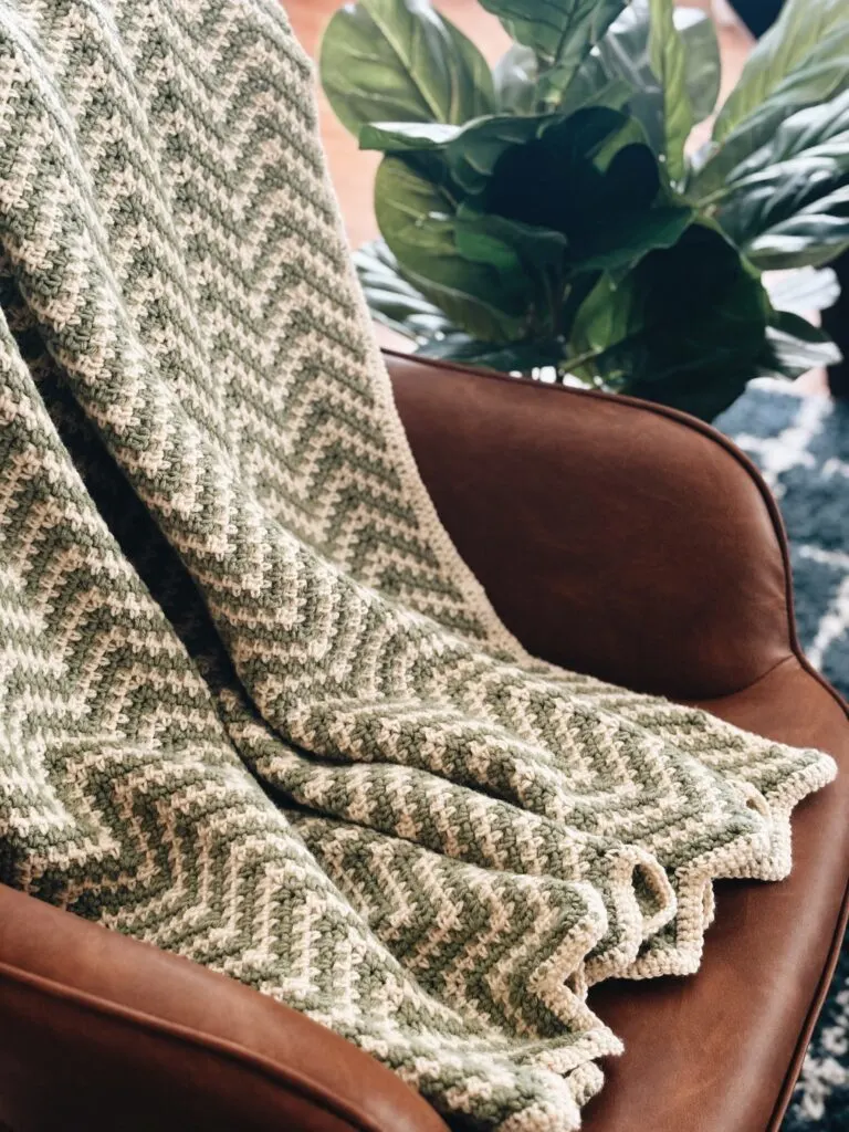 DIY Home Decor: The Riley Crochet Blanket