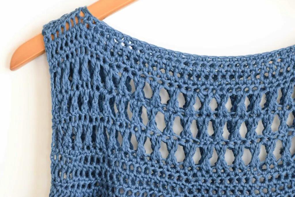 Summer Mesh Tank Top - Free Crochet Pattern + Video