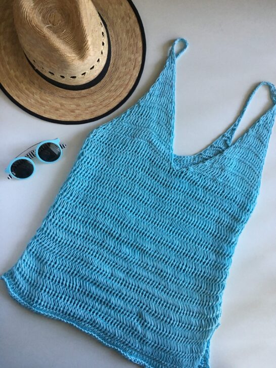 15 Tunisian Crochet Tank Top Patterns for Your Summer Wardrobe