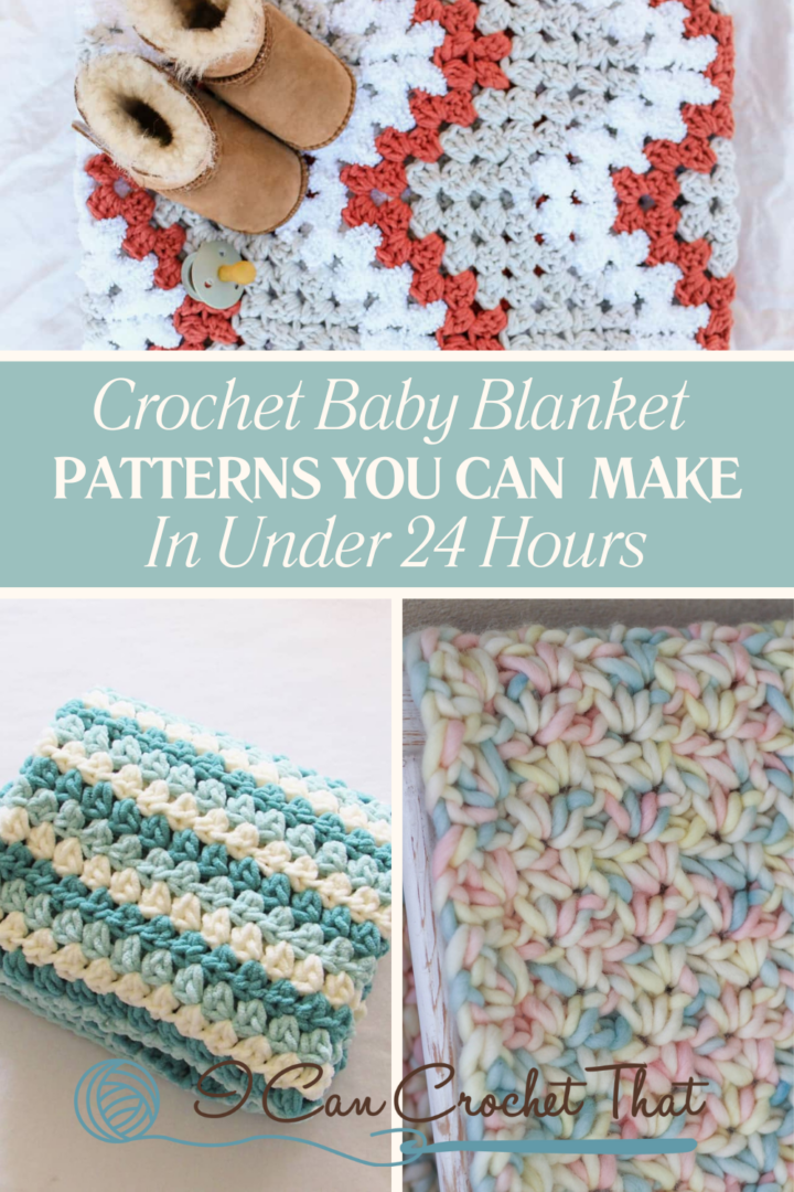 15 Quick Crochet Baby Blanket Patterns for Last-Minute Gifts